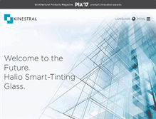 Tablet Screenshot of kinestral.com